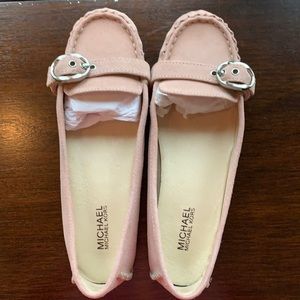 Michael Kors suede driving shoes